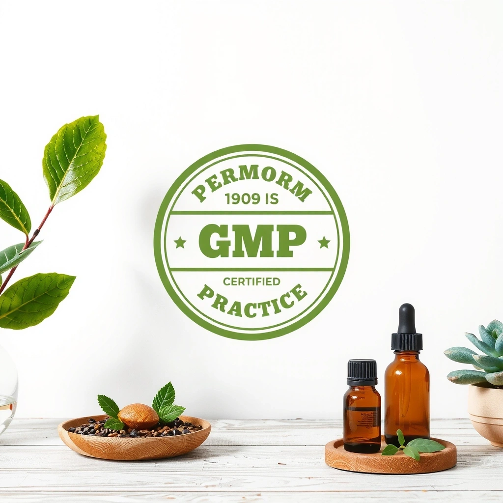 GMP certification badge